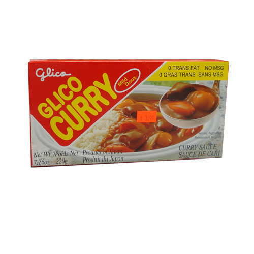 Glico-Curry mild 220g 1 Glico-Curry mild 220g